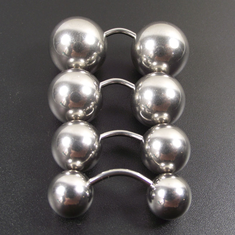 Nipple Bar Curved - Sayao barra curta bola grande de