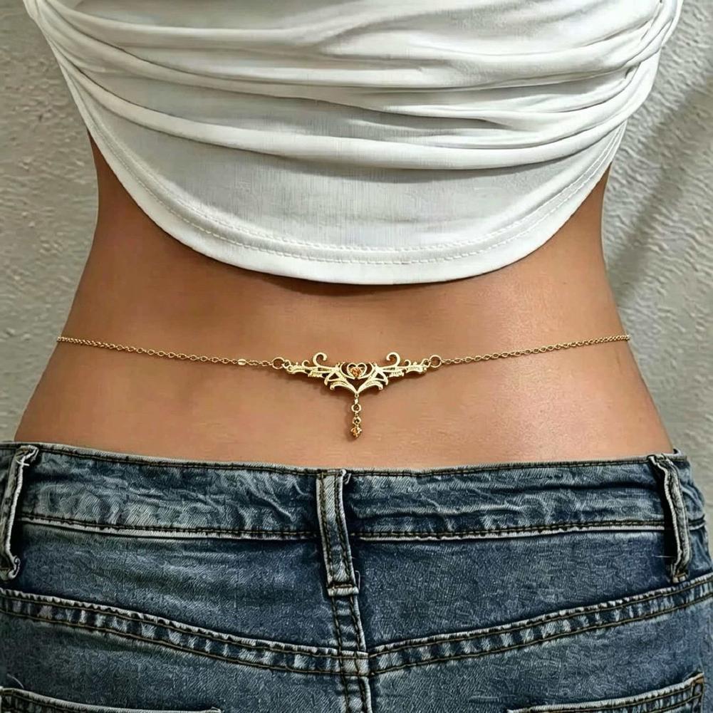 Body Jewelry Waist Chains - Corrente de cintura gótica sexy para