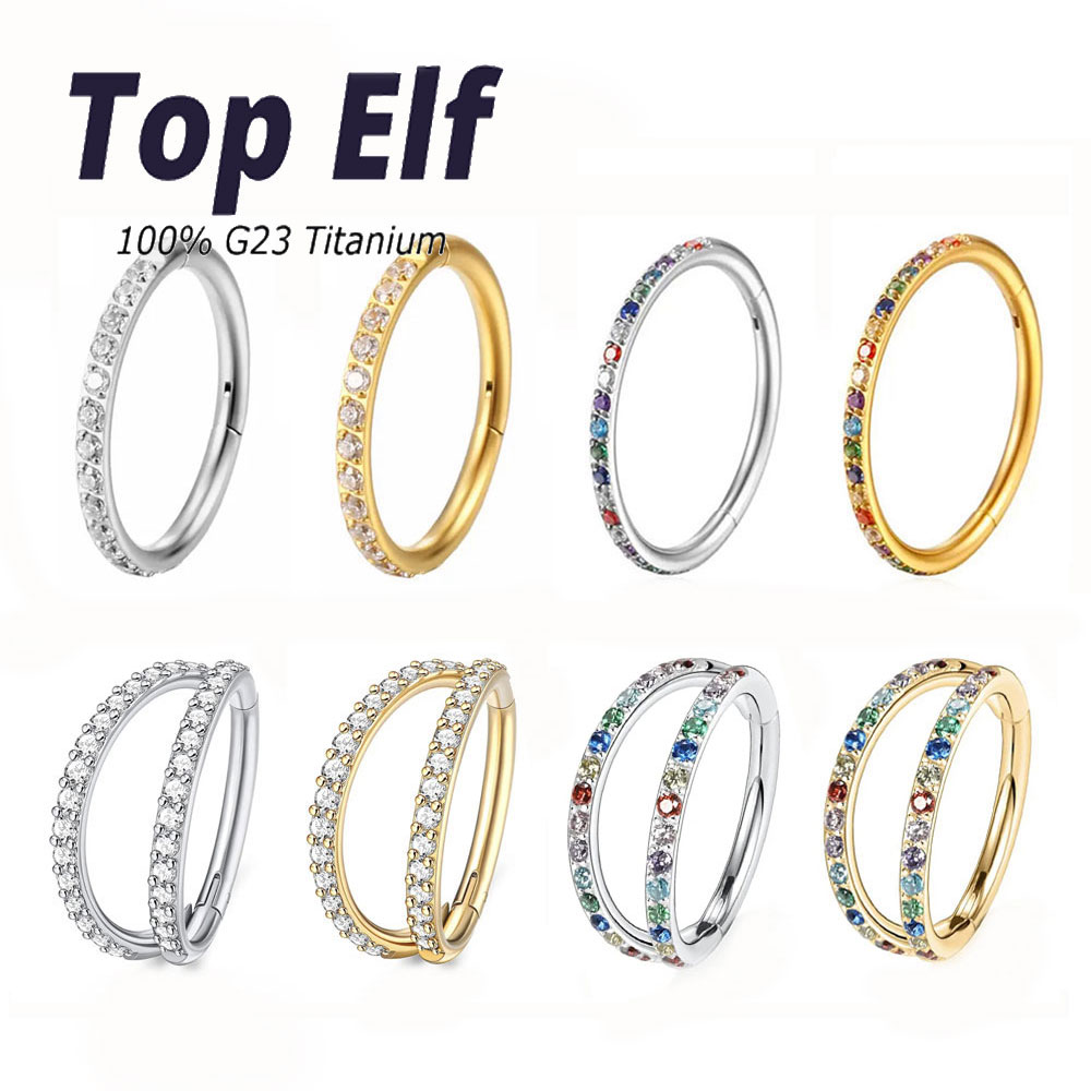 Conch Earring Hoop - Moda jóias 16g g23 titânio piercing