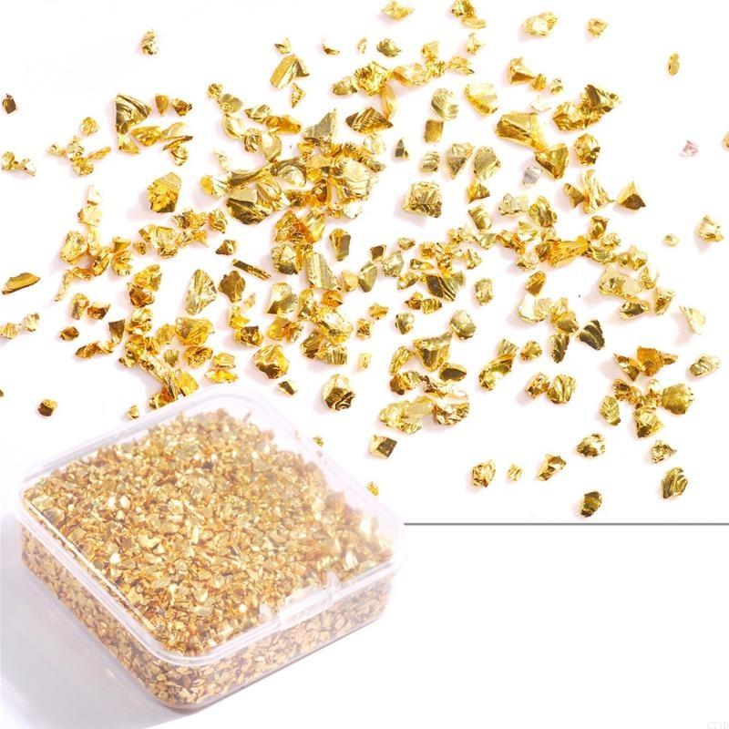 Body Jewelry Jewelry Box - Conjunto recheios resina pedra vidro triturado