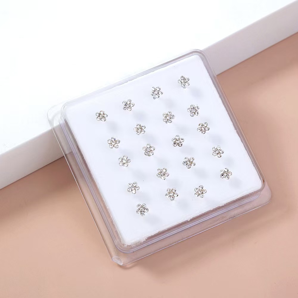 Body Jewelry Jewelry Box - 20 pçs/caixa corpo nariz piercing jóias
