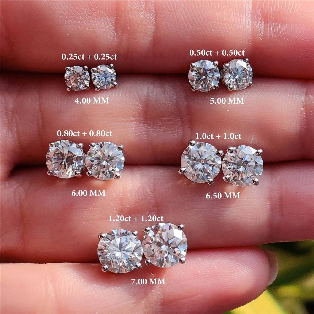Body Jewelry Diamond - Smtcat 0.5-1.2 quilates d cor moissanite