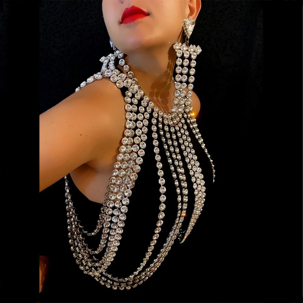 Body Jewelry Diamond - Moda sexy feminino corpo jóias diamante