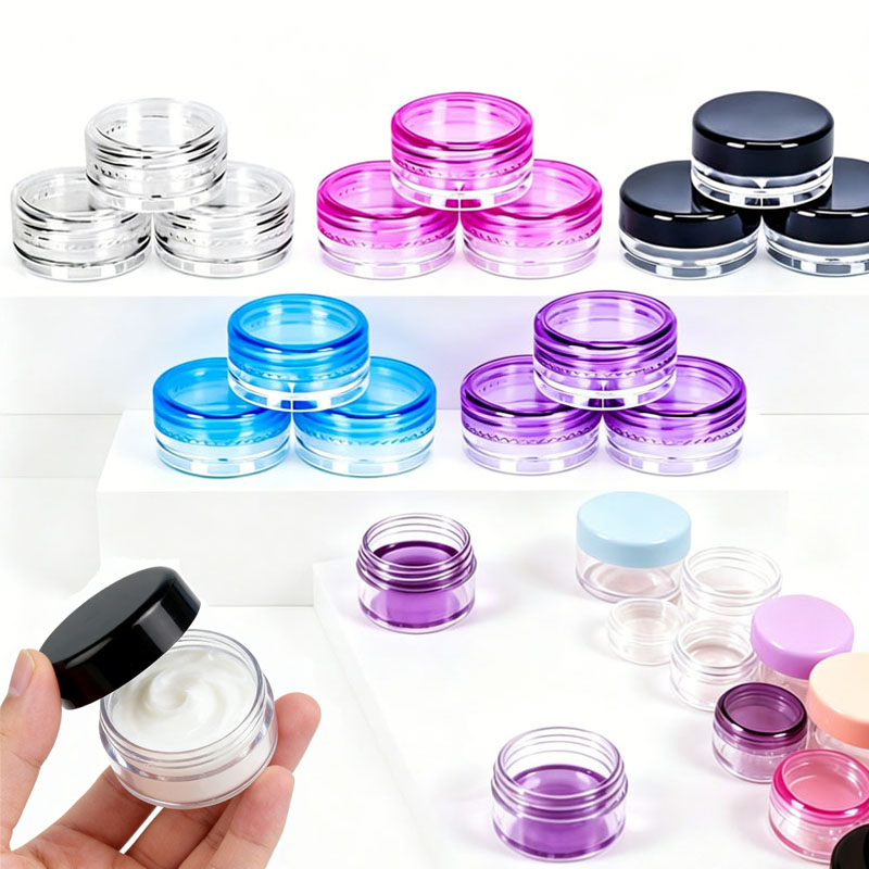 Body Jewelry Jewelry Box - 100 Peças de Potes Vazios Pequenos