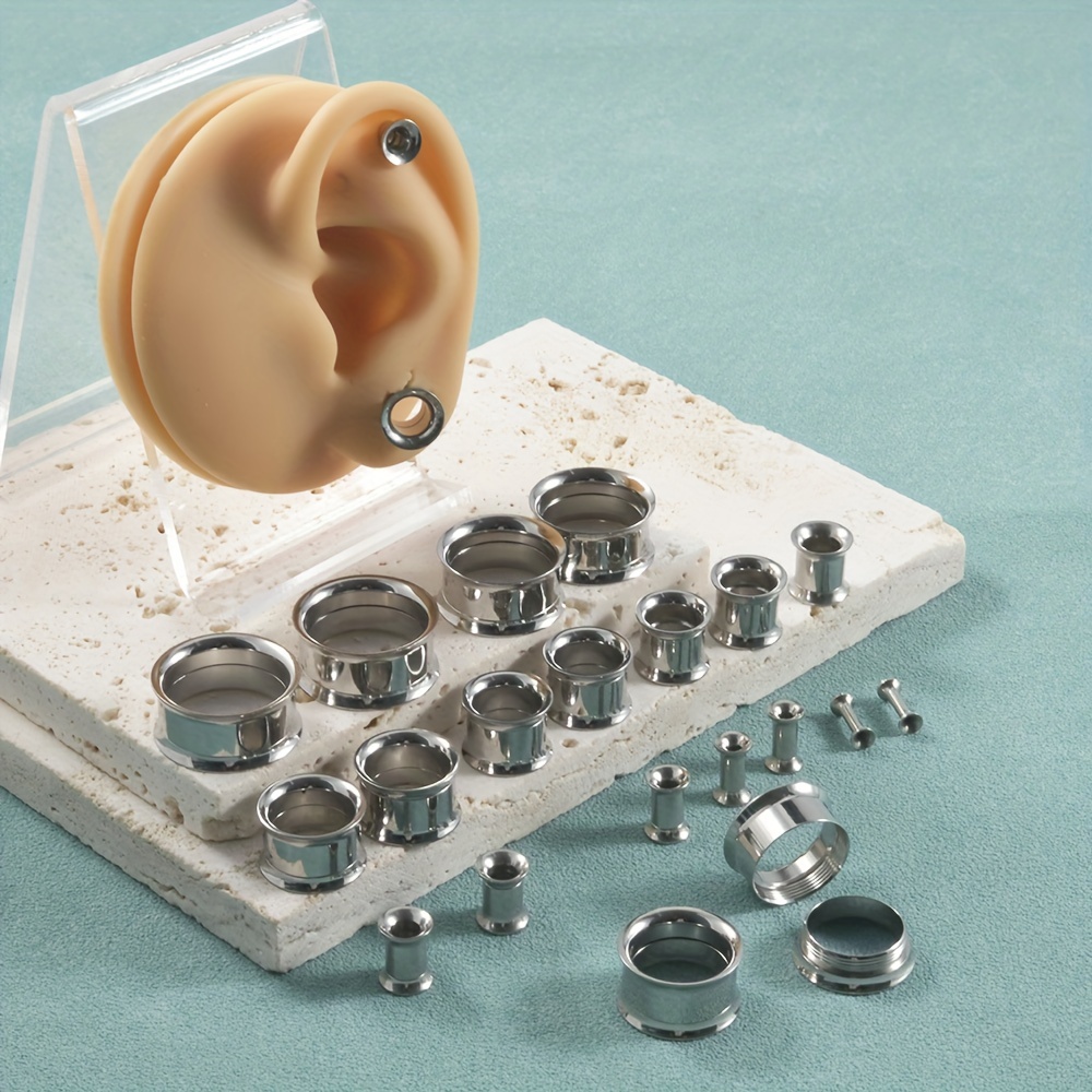 Body Jewelry Gauges - Conjunto de tampões para os ouvidos