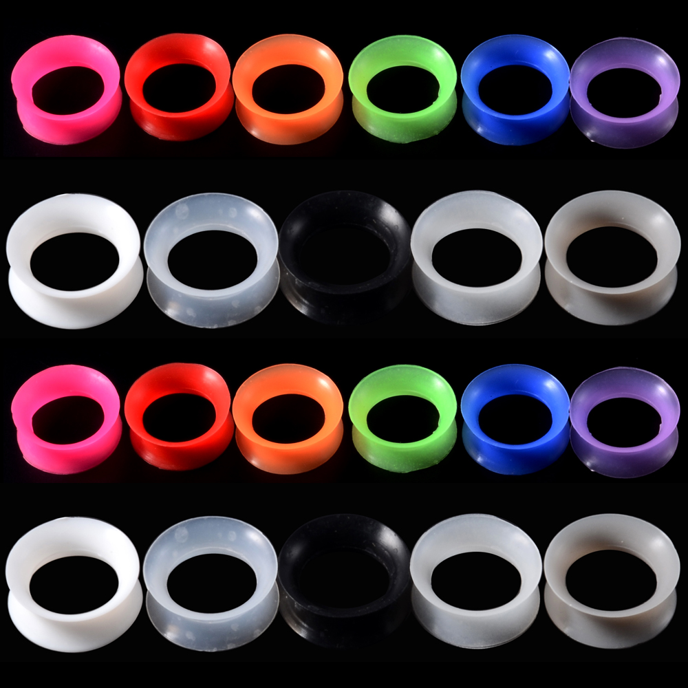 Body Jewelry Gauges - 2 pçs tampões de ouvido de