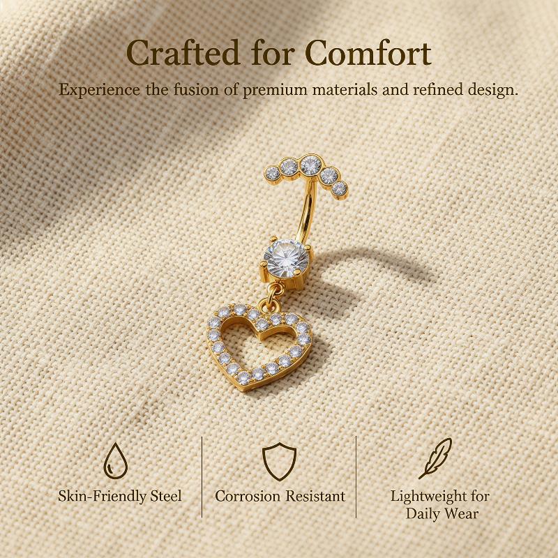 5 Peças de Piercings de Umbigo - Body Jewelry Belly Button Rings avaliação e preço