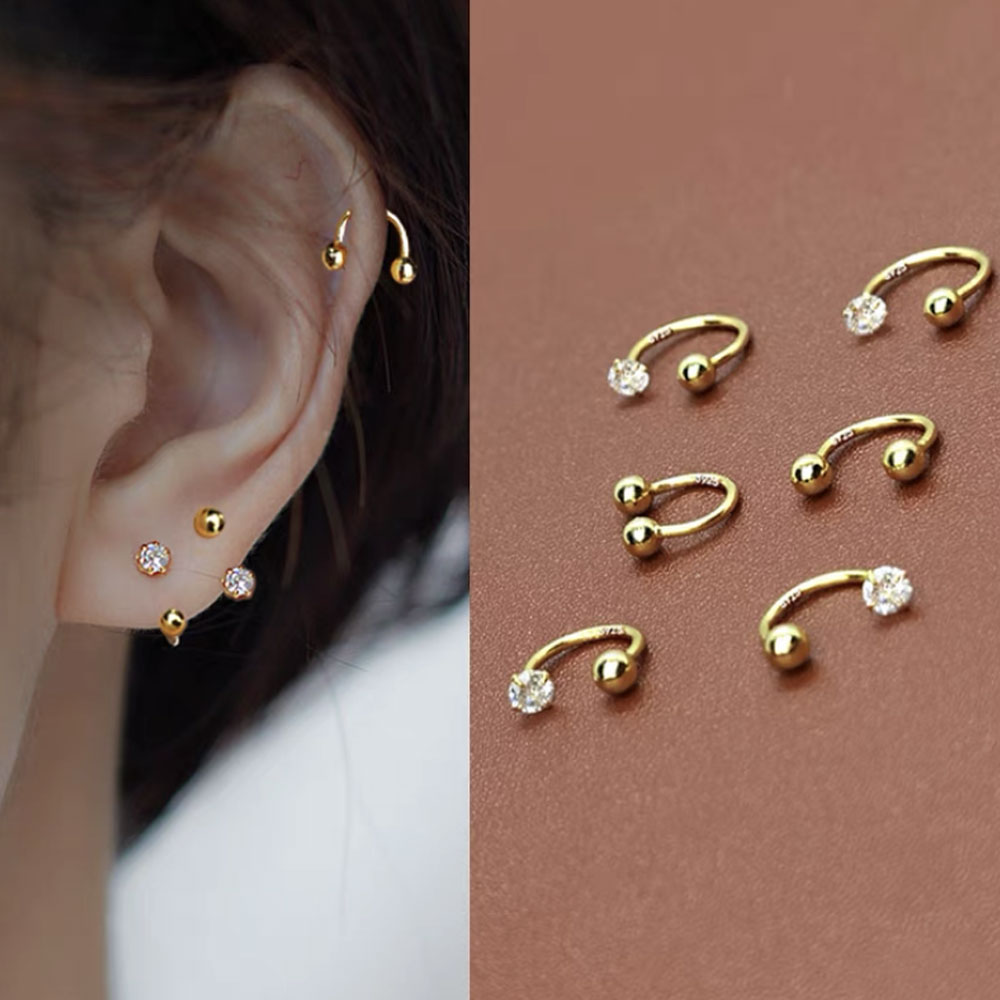 1 peça de aço inoxidável tragu - Conch Earring Hoop avaliação e preço