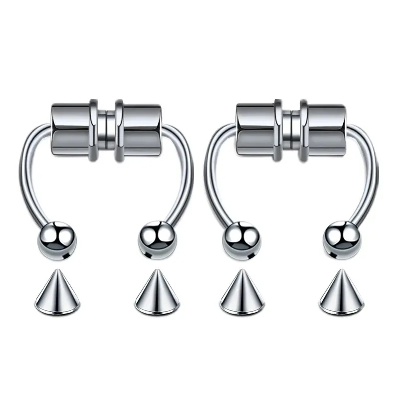 Anéis de nariz magnéticos fals - Body Jewelry And Piercing avaliação e preço