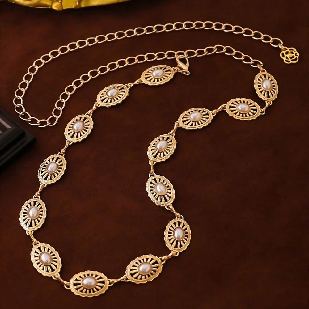 Cinto de Corrente Metálica Ret - Body Jewelry Waist Chains avaliação e preço
