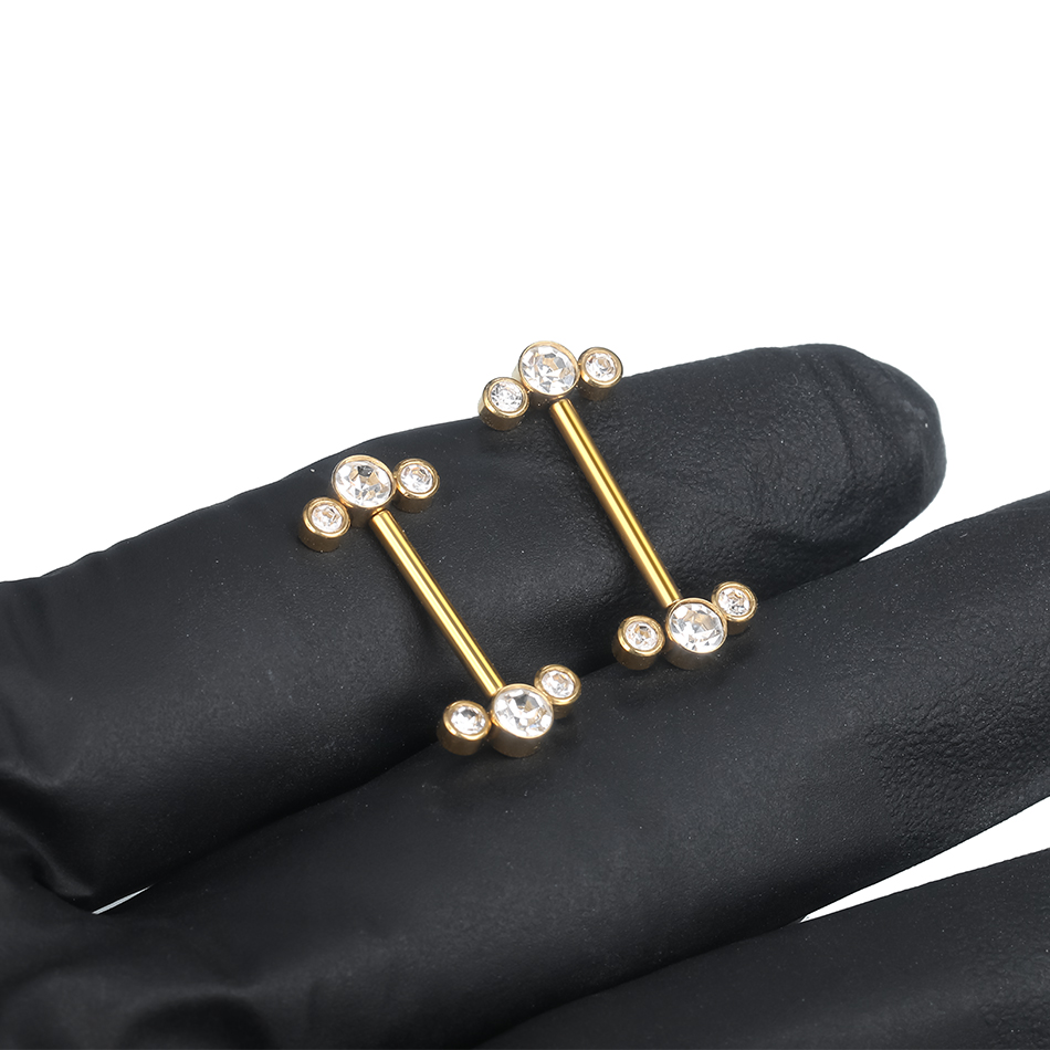 1/5 pçs g23 titânio pierc cor  - Body Jewelry Nipple Rings avaliação e preço