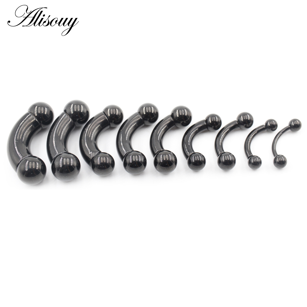 Alisouy 1 peça Aço Inoxidável  - Nipple Bar Curved avaliação e preço