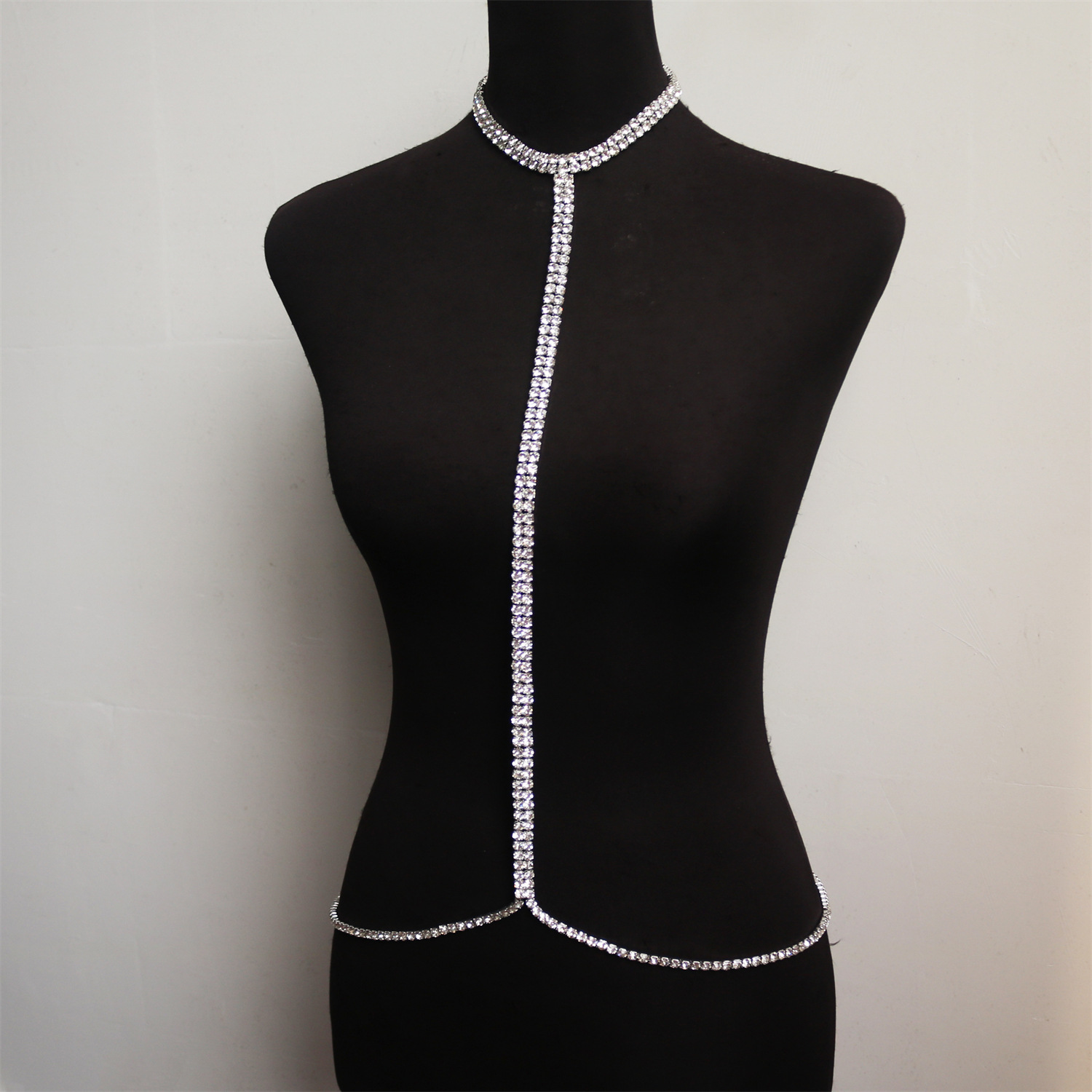 Corrente Peito de Diamante Con - Body Jewelry Diamond avaliação e preço