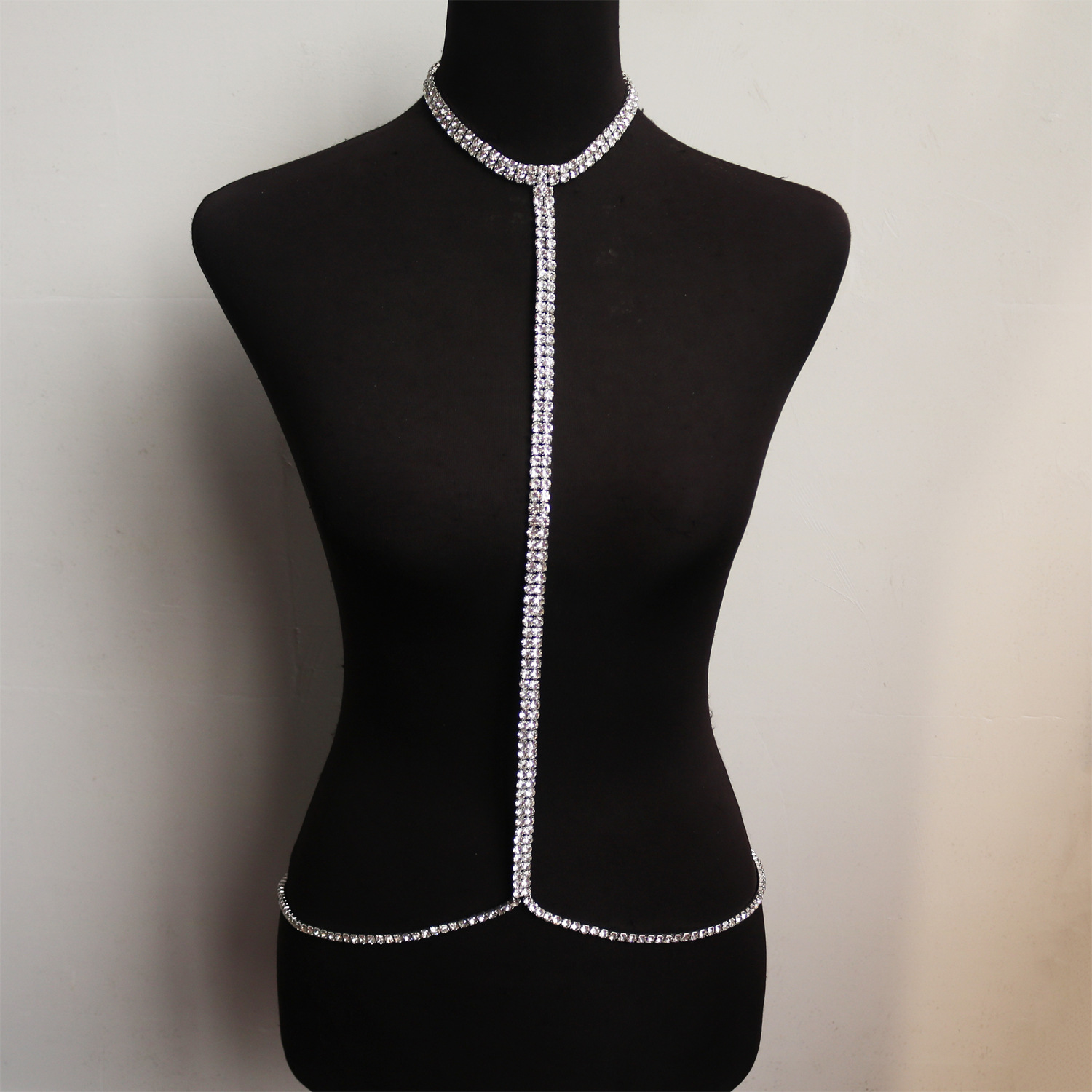 Corrente Peito de Diamante Con - Body Jewelry Diamond avaliação e preço