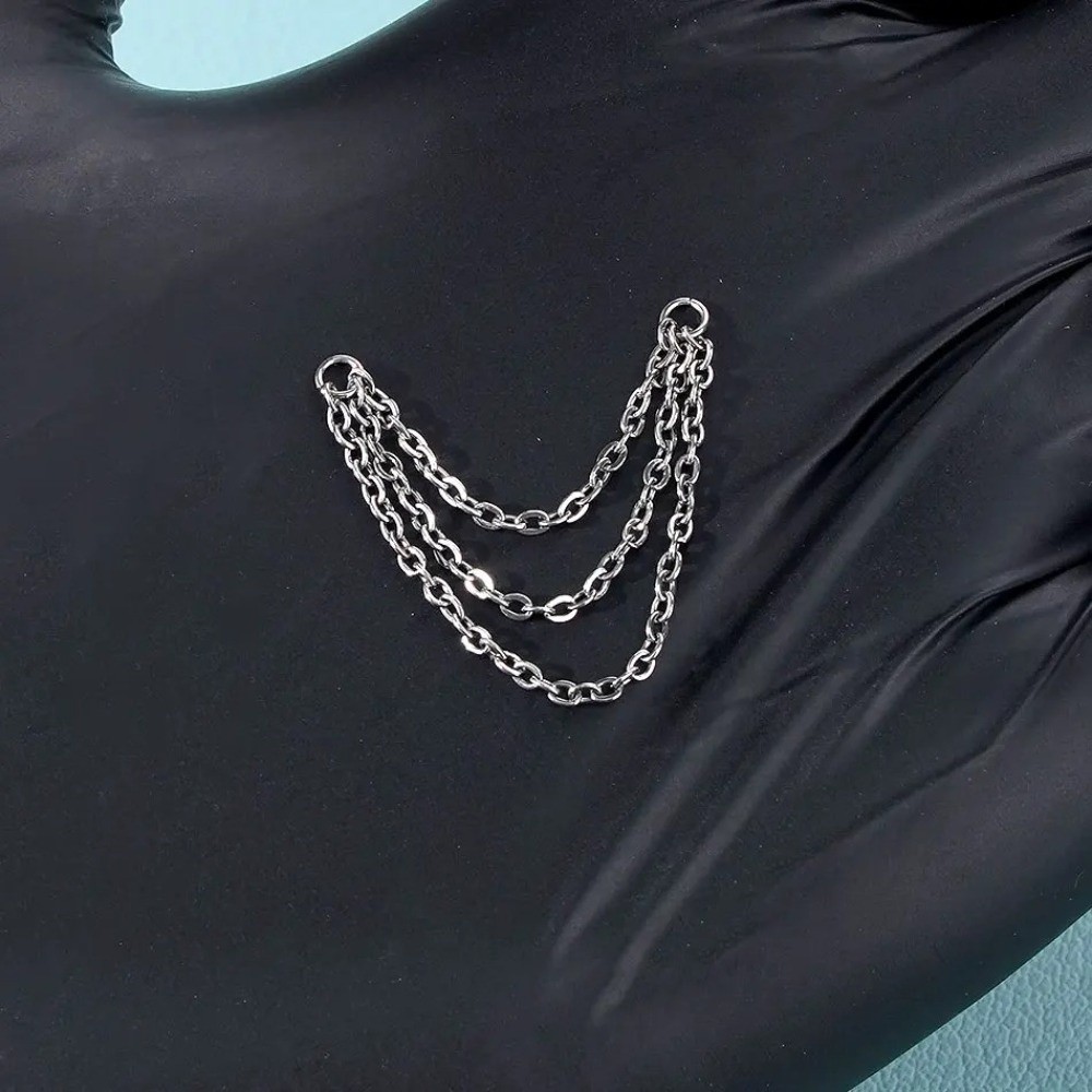 Corrente de Titânio para Nariz - Body Jewelry And Piercing avaliação e preço