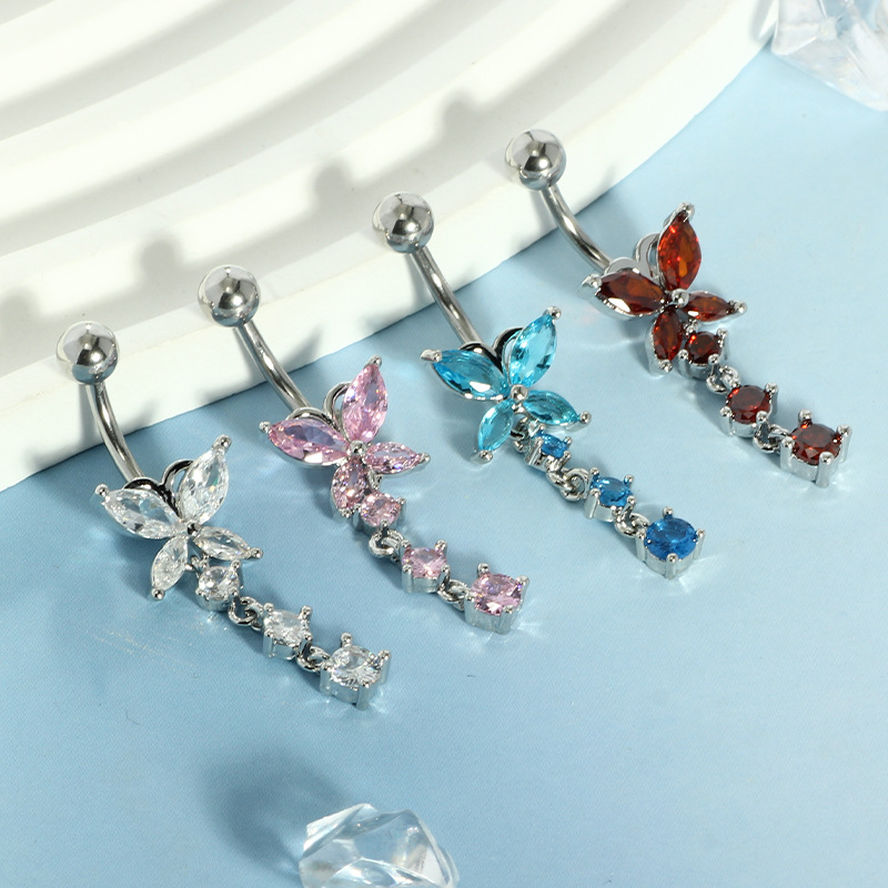 Piercing de Umbigo em Aço Inox - Body Jewelry Belly Button Rings avaliação e preço