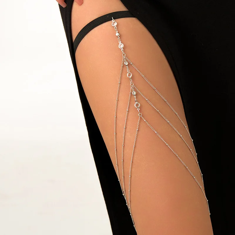 Moda verão boêmio coxa corrent - Body Jewelry Women avaliação e preço