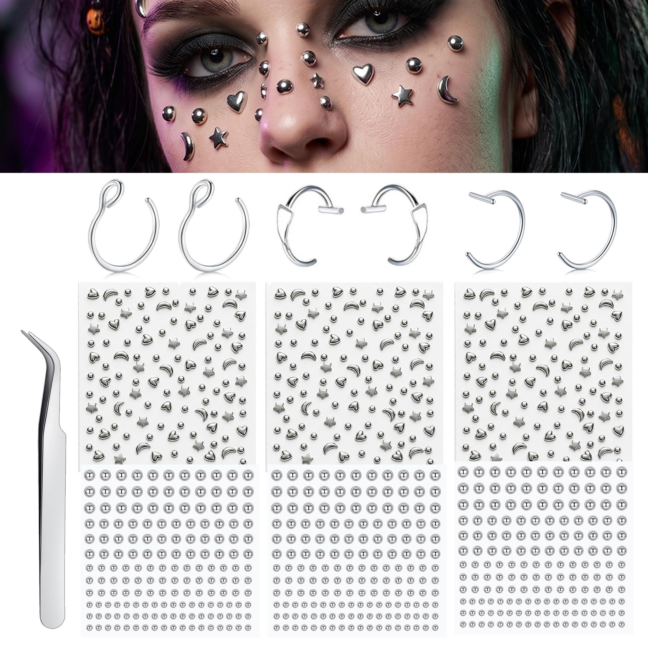Piercings Falsos Adesivos: Pie - Body Jewelry And Piercing avaliação e preço