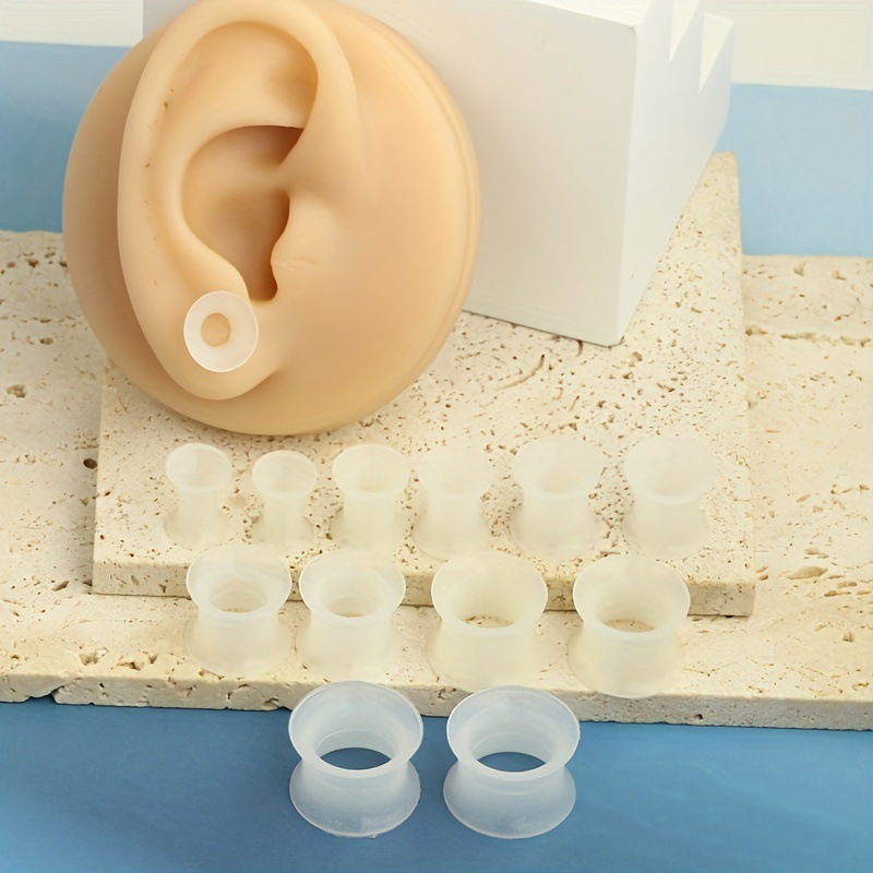 2 peças de plugs e túneis de s - Body Jewelry Gauge Sizes avaliação e preço