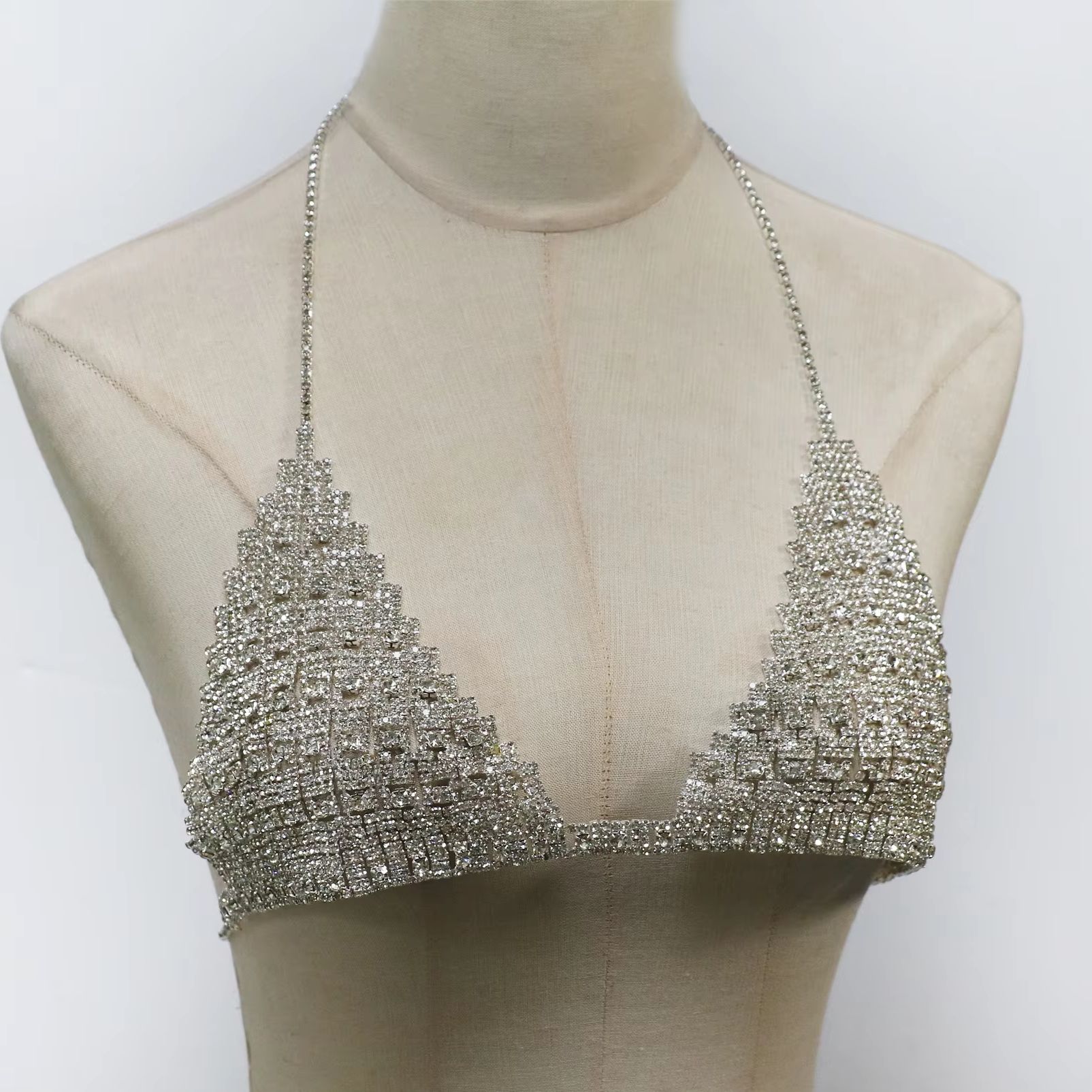 1 Peça Corrente de Corpo Femin - Body Jewelry Rhinestone avaliação e preço