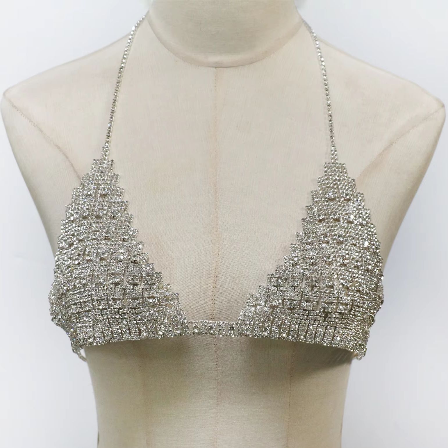 1 Peça Corrente de Corpo Femin - Body Jewelry Rhinestone avaliação e preço