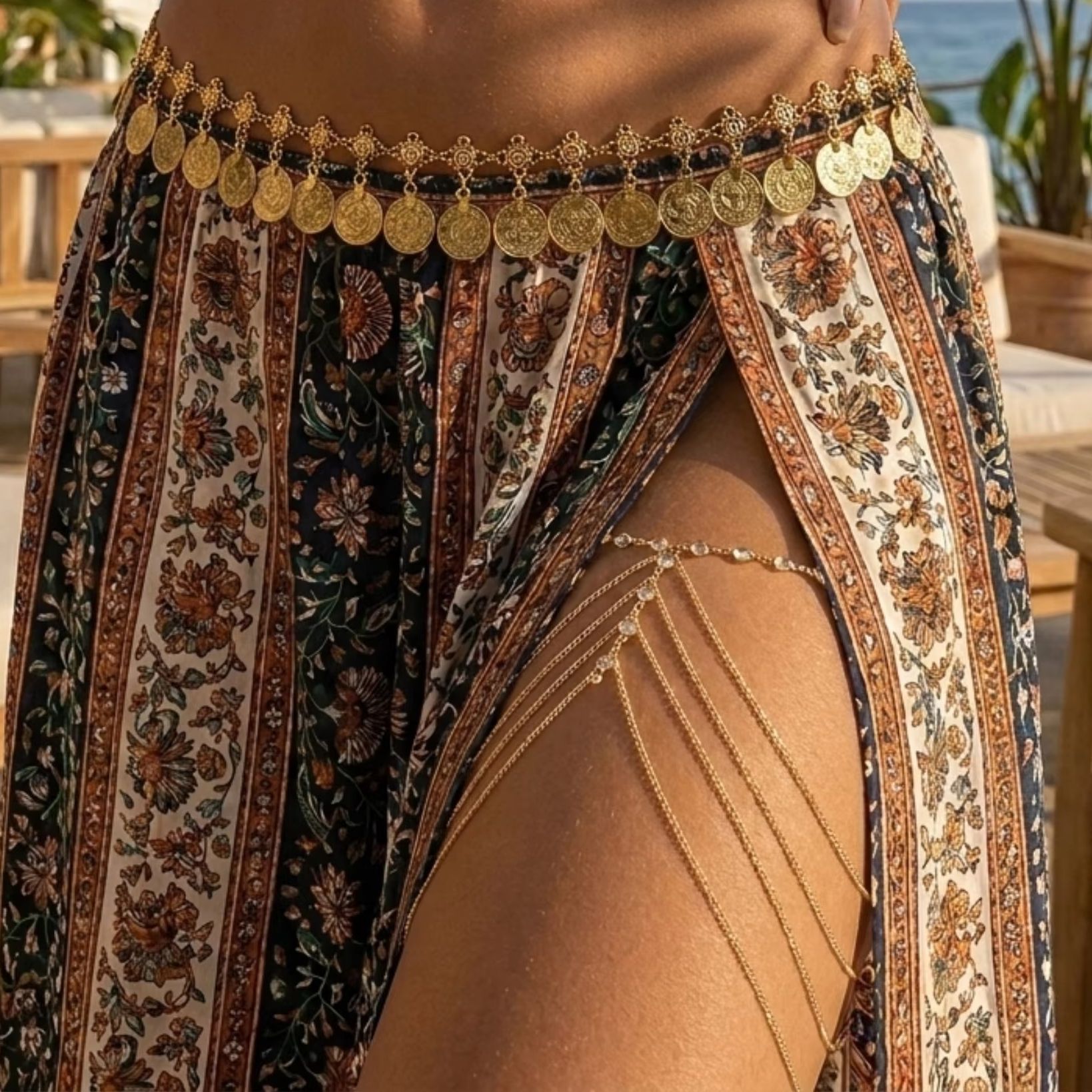 Corrente de Perna Multicamadas - Body Jewelry Women avaliação e preço