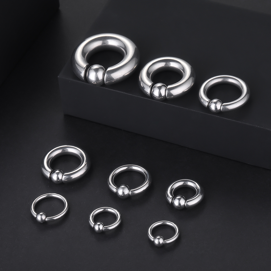 Anel de talão de calibre grand - Body Jewelry Gauges avaliação e preço