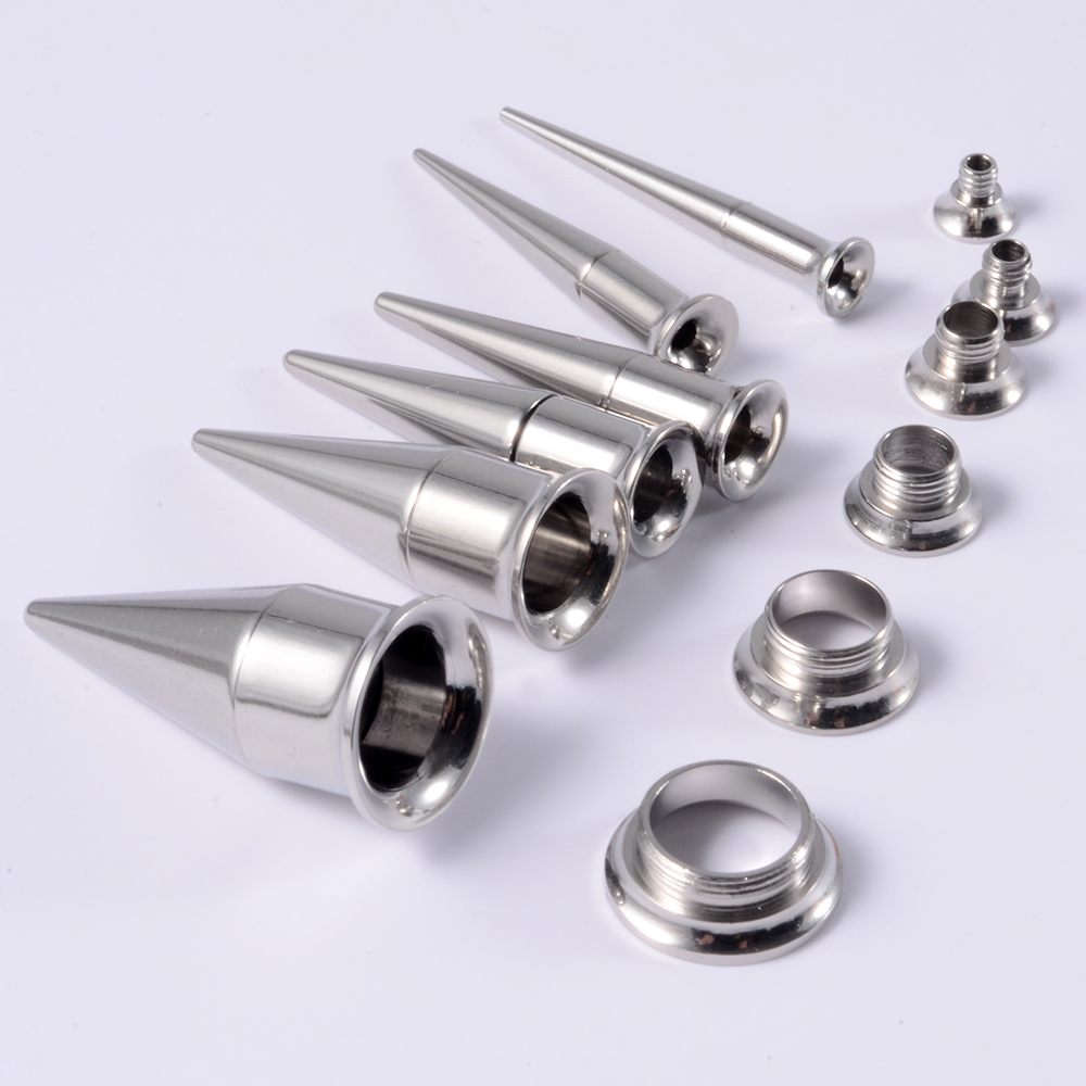 Kit de parafusos de aço cirúrg - Body Jewelry Gauge Sizes avaliação e preço