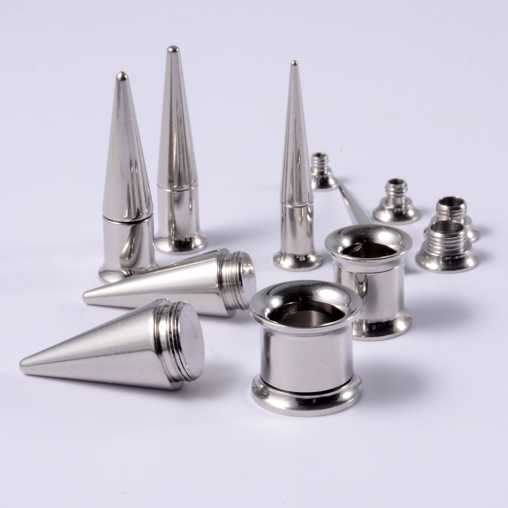 Kit de parafusos de aço cirúrg - Body Jewelry Gauge Sizes avaliação e preço