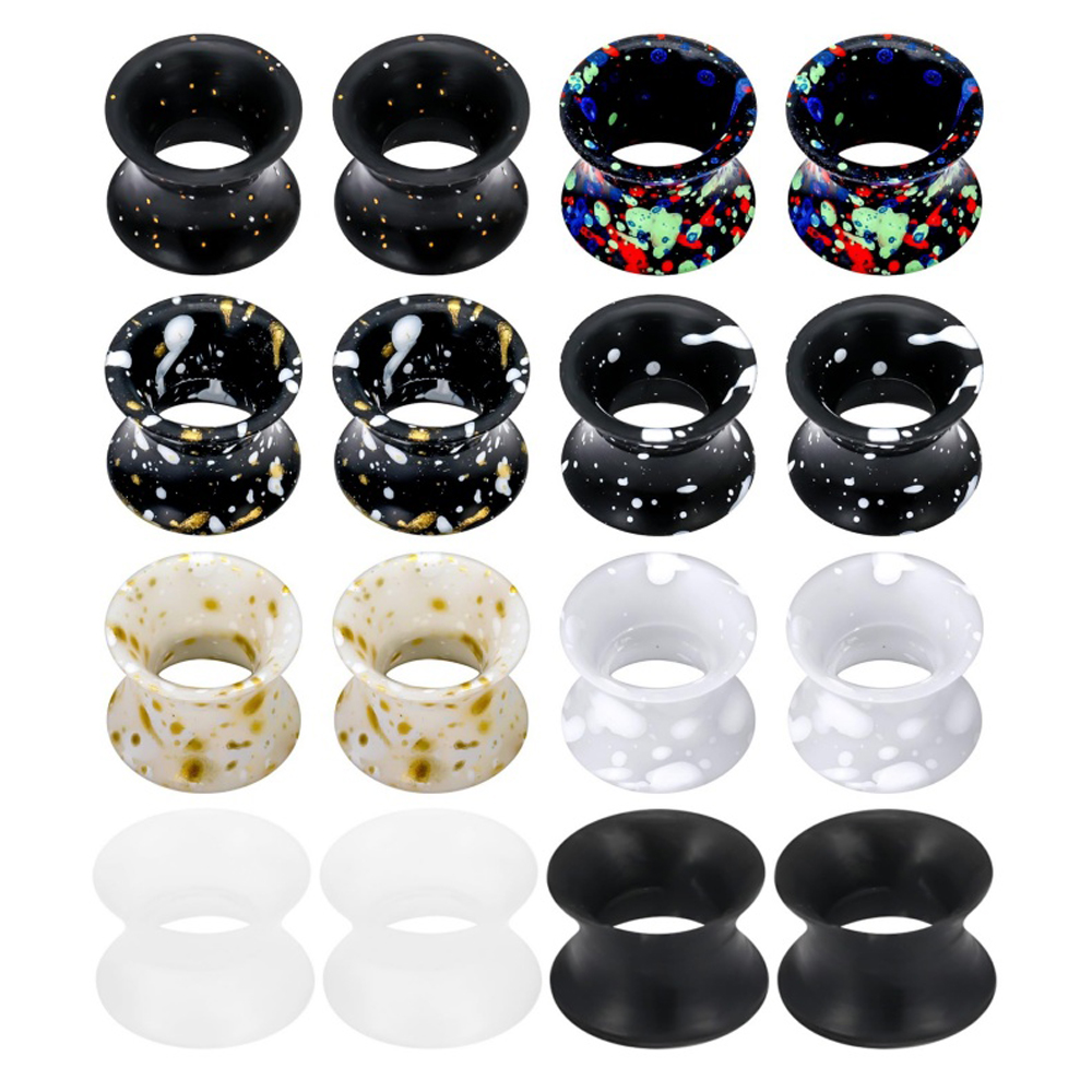 Túneis de medidores de orelha  - Body Jewelry Gauge Sizes avaliação e preço