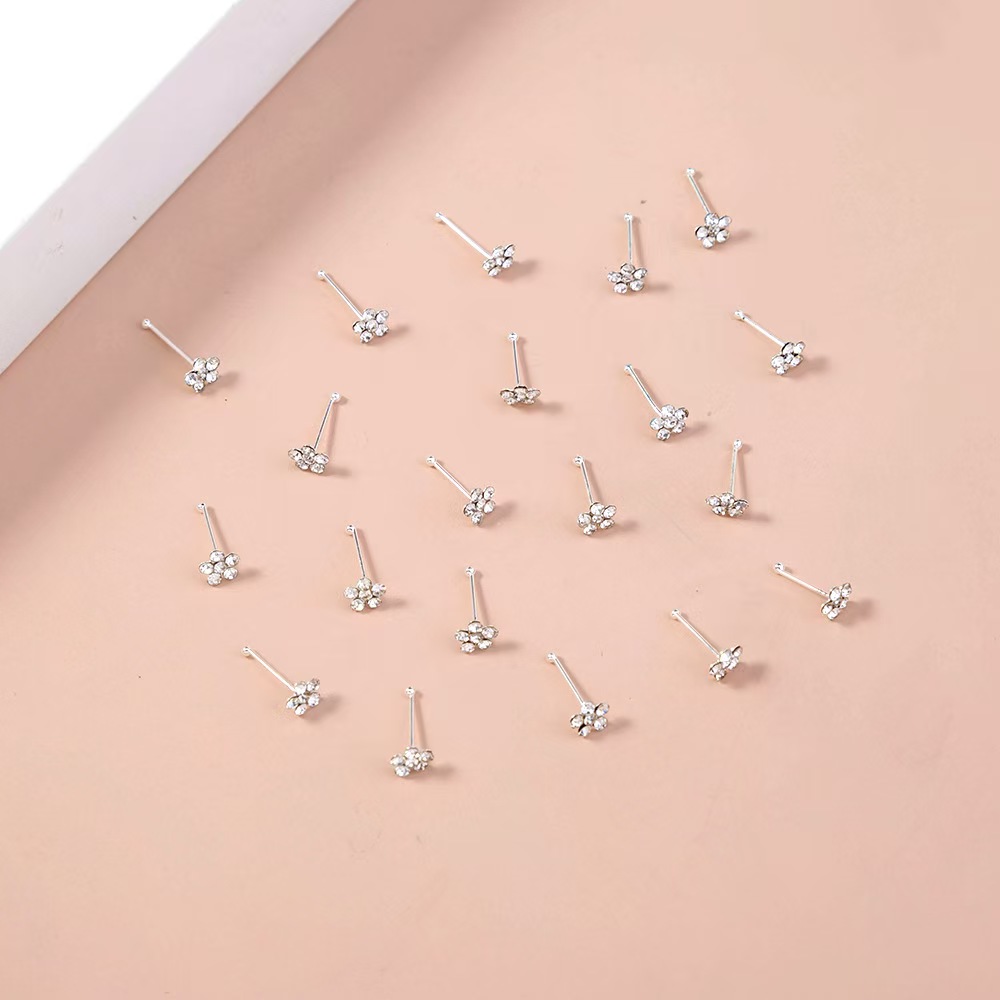 20 pçs/caixa corpo nariz pierc - Body Jewelry Jewelry Box avaliação e preço