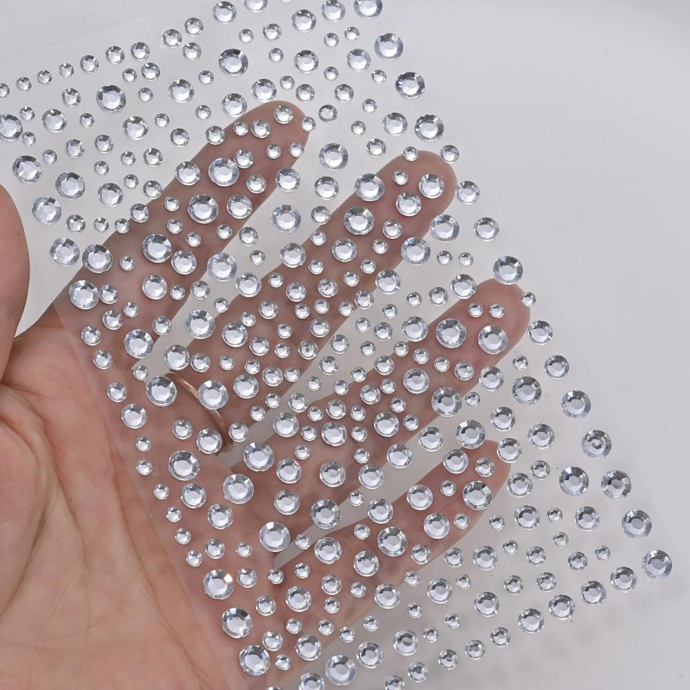 1 folha de adesivos de strass  - Body Jewelry Diamond avaliação e preço