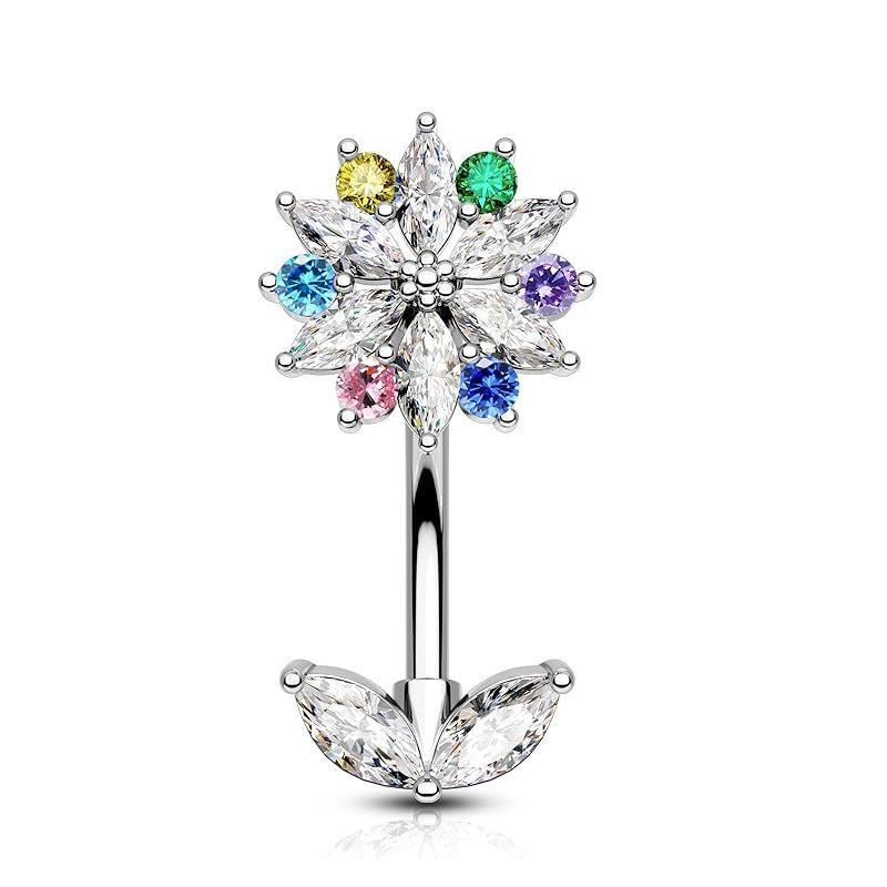 Piercings de Umbigo Coloridos  - Body Jewelry Belly Button Rings avaliação e preço