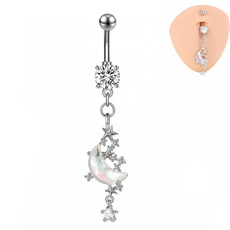 Piercings de Umbigo Coloridos  - Body Jewelry Belly Button Rings avaliação e preço
