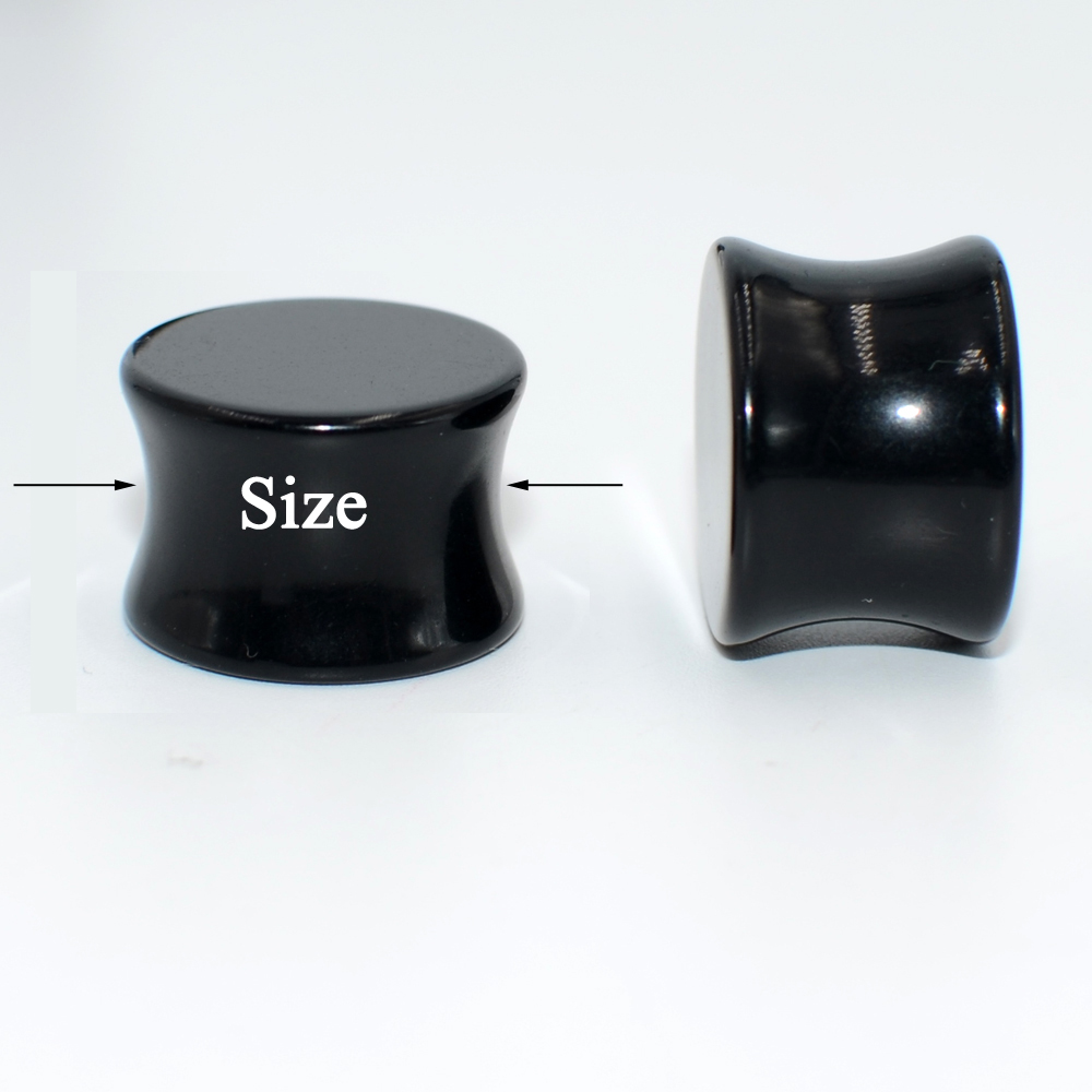 1 par 3mm-50mm tamanho grande  - Body Jewelry Gauge Sizes avaliação e preço