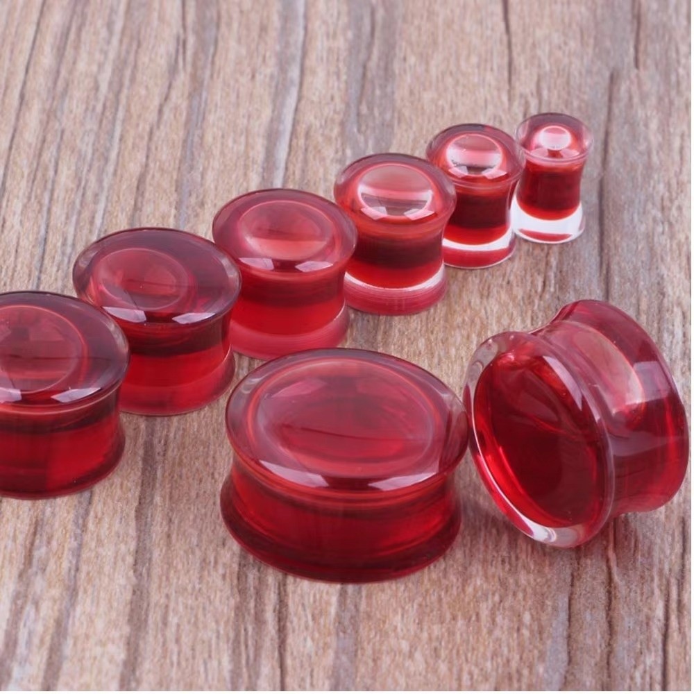 Plugue de Orelha Duplo em Acrí - Body Jewelry Gauges avaliação e preço