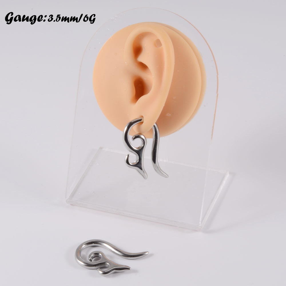 Pesos De Orelha De Aço Cirúrgi - Body Jewelry Gauge Sizes avaliação e preço