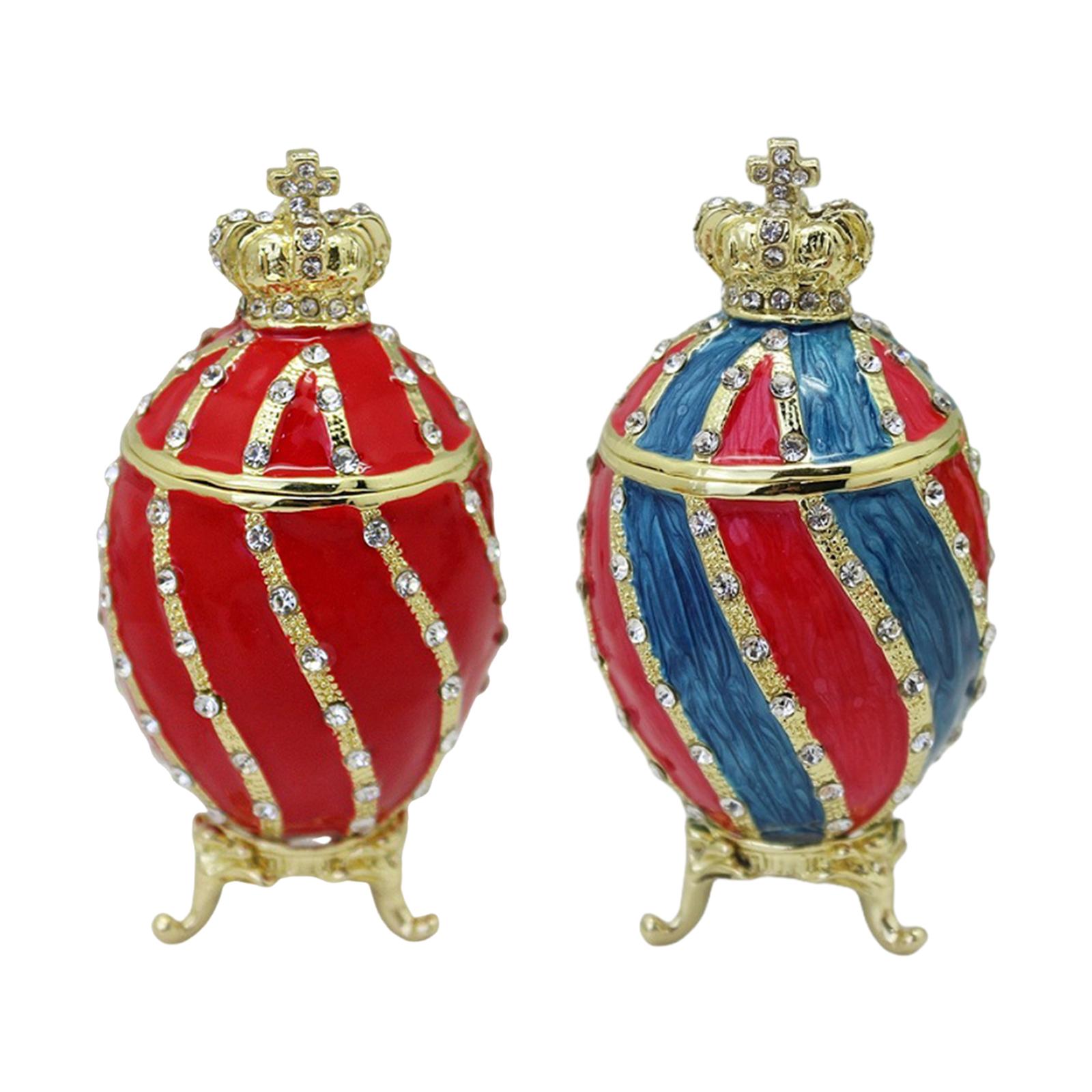 Fabergé ovo trinket caixa reci - Body Jewelry Jewelry Box avaliação e preço