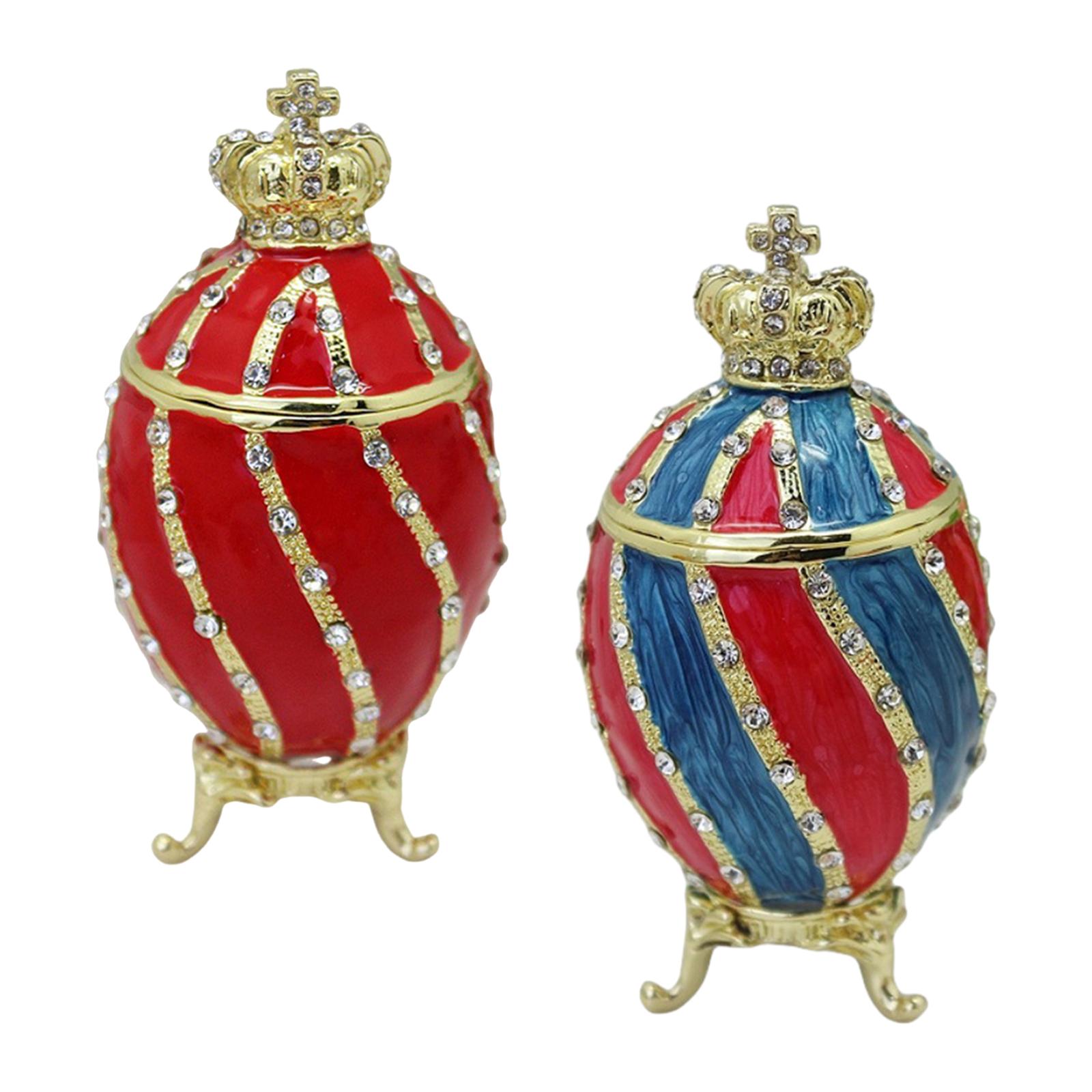 Fabergé ovo trinket caixa reci - Body Jewelry Jewelry Box avaliação e preço