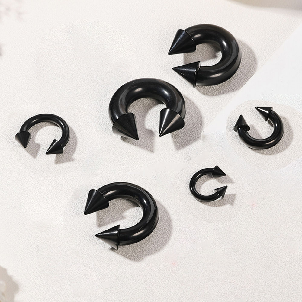 1/2 Peças Piercing Corporal de - Body Jewelry Gauge Sizes avaliação e preço