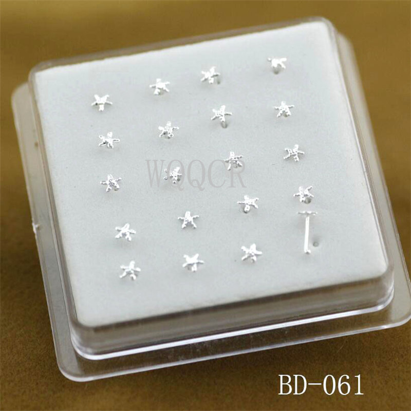 20 peças/caixa Piercings de Na - Body Jewelry Jewelry Box avaliação e preço