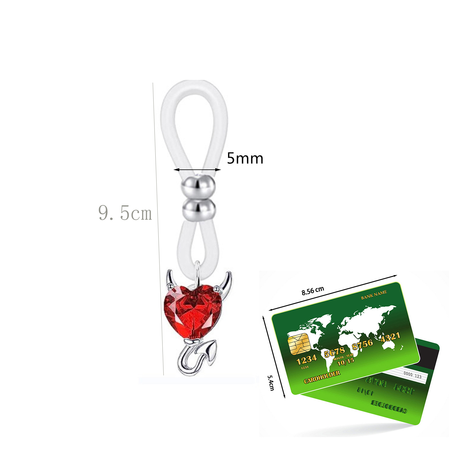 Liga de silicone borboleta cor - Body Jewelry Nipple Rings avaliação e preço