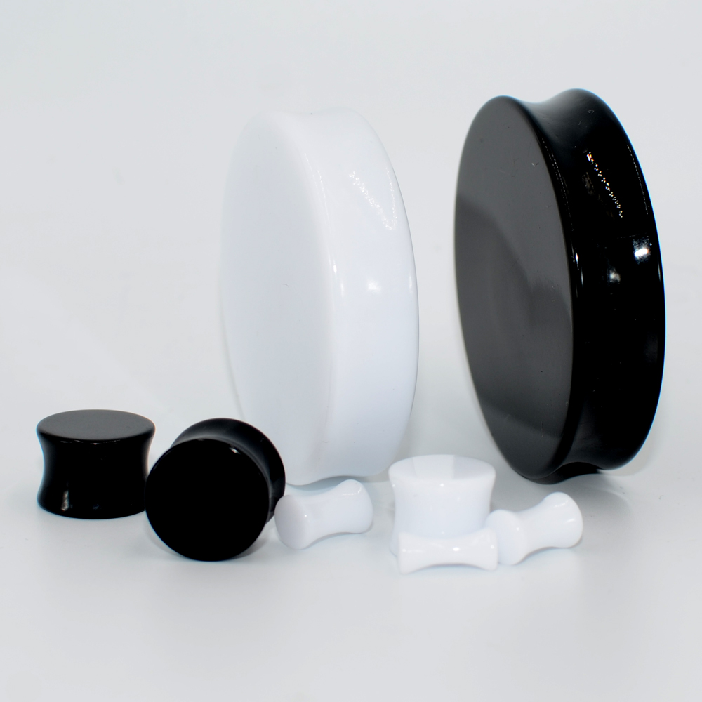 2 pares de tampões de ouvido a - Body Jewelry Gauge Sizes avaliação e preço