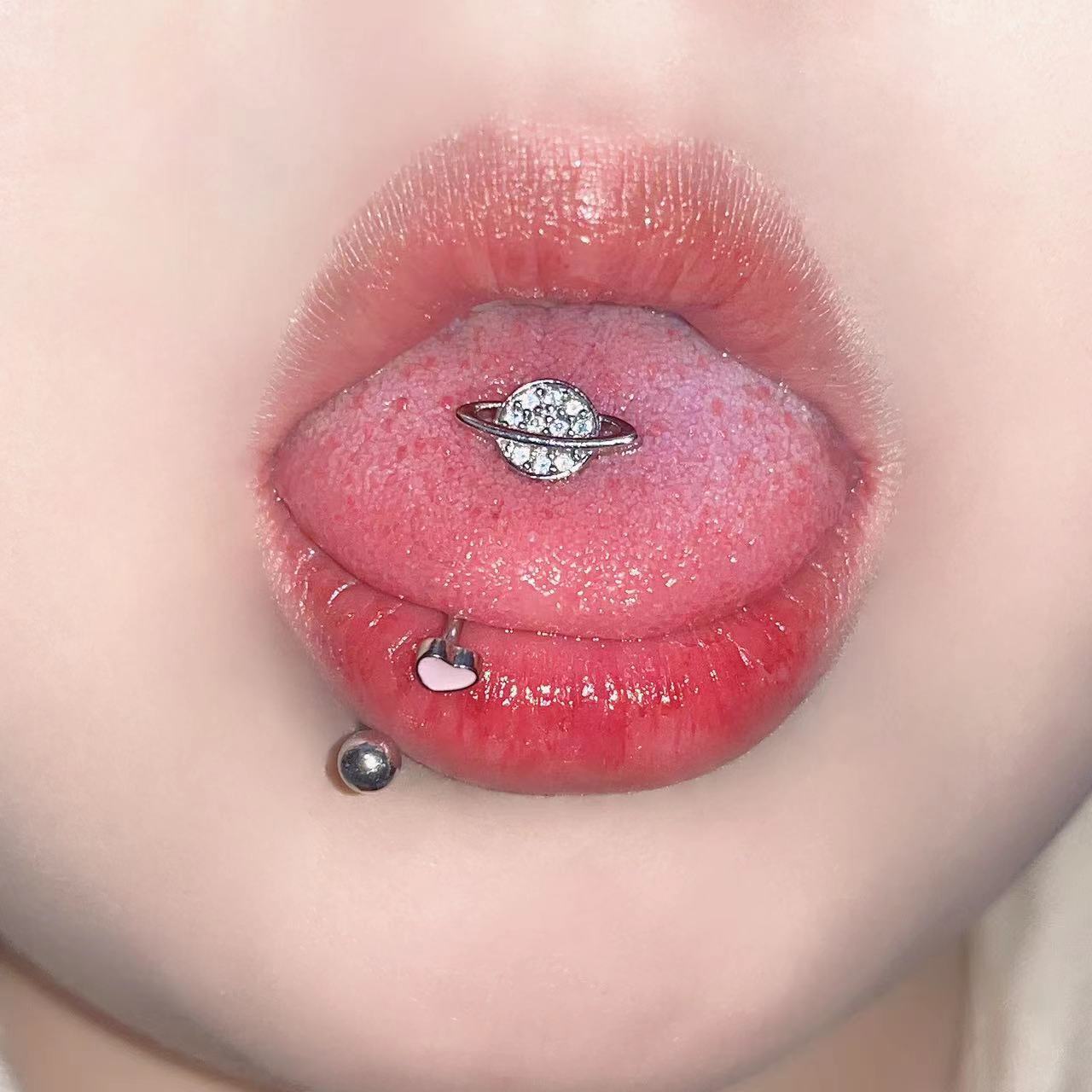 1 Peça Piercing de Língua em A - Body Jewelry And Piercing avaliação e preço
