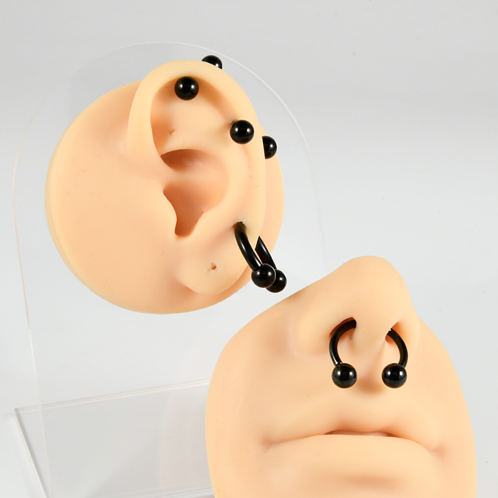Aço inoxidável Barbell Piercin - Body Jewelry Gauge Sizes avaliação e preço