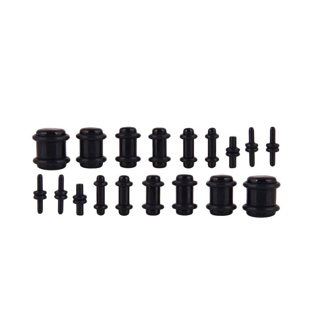 Conjunto de 36 Expansores de O - Body Jewelry Gauge Sizes avaliação e preço