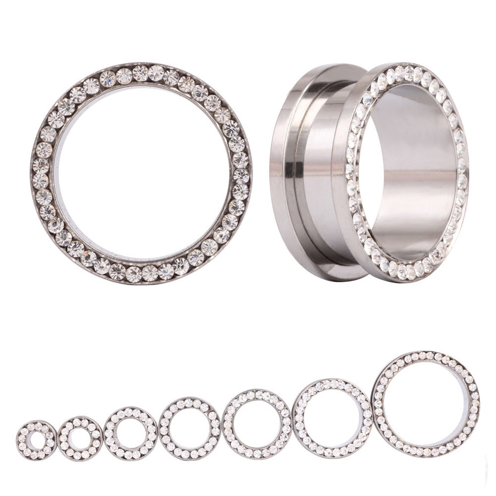 2 pçs/lote Túnel de Orelha de  - Body Jewelry Gauges avaliação e preço