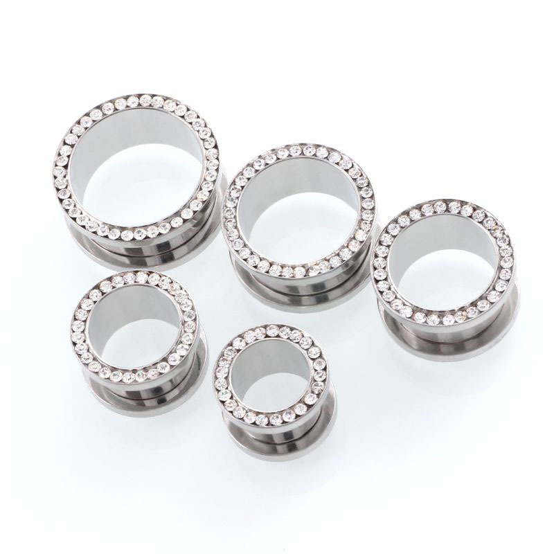 2 pçs/lote Túnel de Orelha de  - Body Jewelry Gauges avaliação e preço