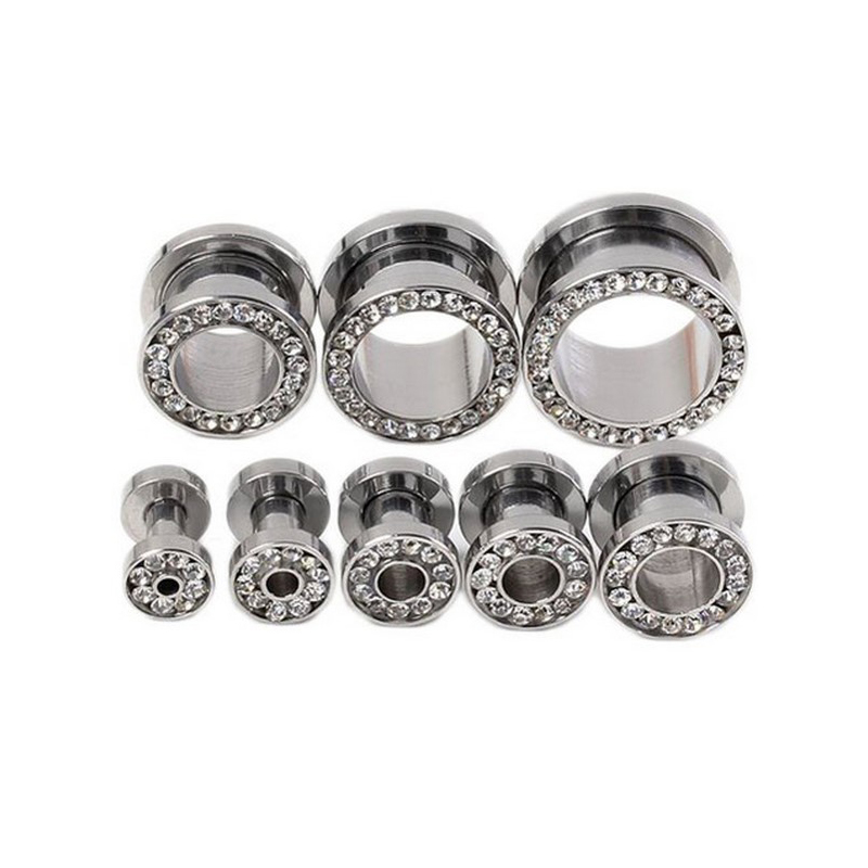 2 pçs/lote Túnel de Orelha de  - Body Jewelry Gauges avaliação e preço