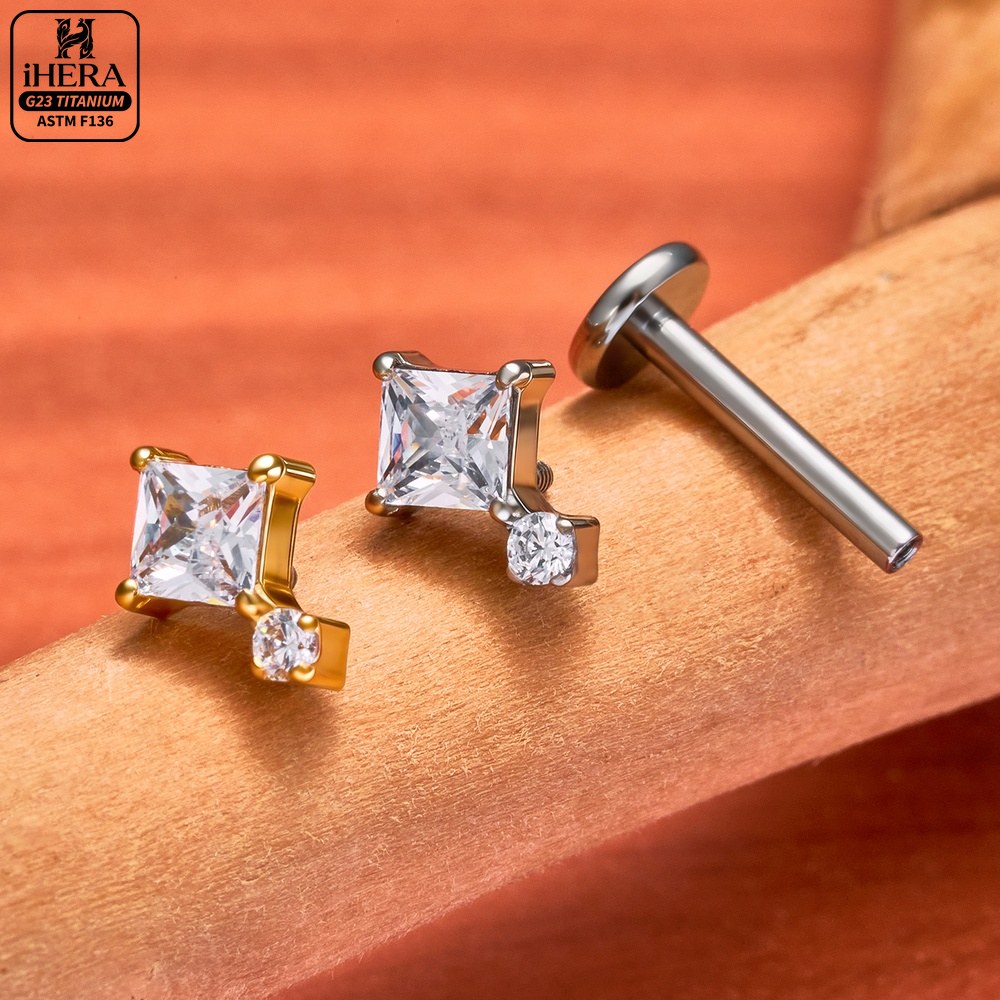 Piercing Labret de Titânio G23 - Conch Earring Hoop avaliação e preço